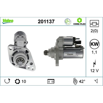 Startér VALEO 201137