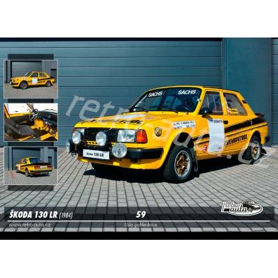 Pohlednice č. 59 - ŠKODA 130 LR (1984)