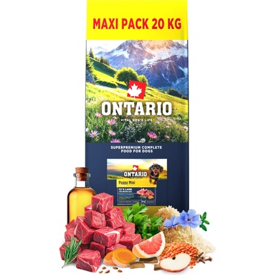 Ontario Puppy Mini Lamb & Brown Rice 20 kg