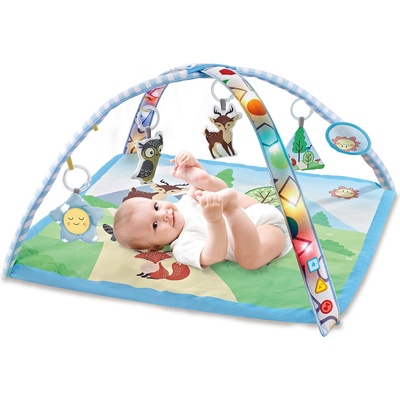 Chipolino, TOYS Светеща постелка за гимнастика "Горичка (pgrml02302fo)