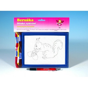 Teddies Vyšívání obdélníkový rámeček