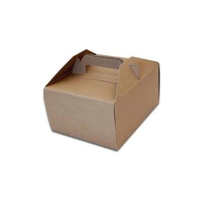 Krabice na výslužku KRAFT 18,5 x 15 x 9,5 cm - 50 ks