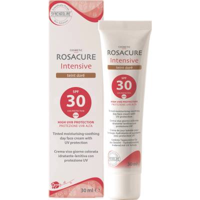 Synchroline Rosacure Тониран крем за лице при розацея, SPF30, Doré, 30 ml
