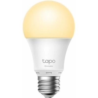 TP-LINK LED žiarovka Tapo L510E, E27, 220-240V, 8.7W, 806lm, 2700k, teplá biela, 15000h, stmívatelná chytrá Wi-Fi žárovka