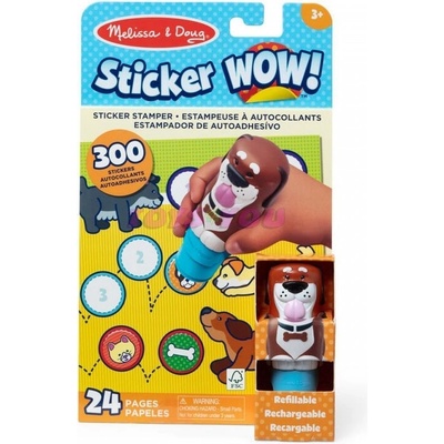 Sticker WOW! Razítkovač se samolepkami Pejsek