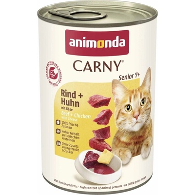 Animonda Carny Senior hovädzie kura a syr 400 g
