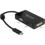 Delock USB-C/VGA/HDMI/DVI-I (63925)