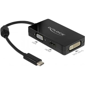Delock USB-C/VGA/HDMI/DVI-I (63925)