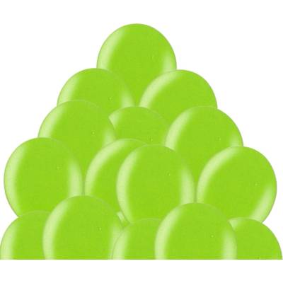 Belbal Balónky limetkově zelené metalické 083 LIME GREEN