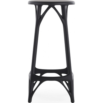 Kartell A.I. Stool Light 65 cm čierna