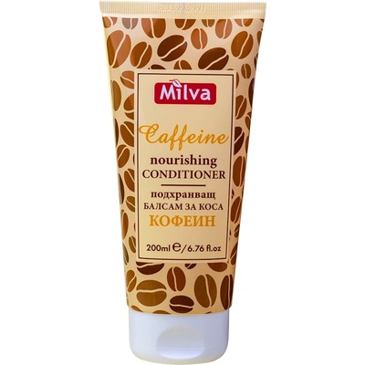 Milva Подхранващ балсам за коса с кофеин, 200 ml