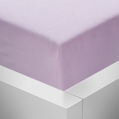 Stanex Jersey napínací Prostěradlo s lycrou světle fialové 140x200