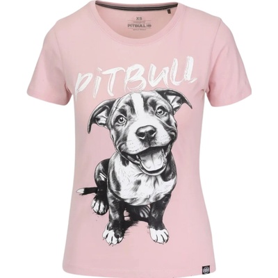 PitBull West Coast dámske tričko Puppy II pink ružová