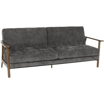 Carmen Разтегателен диван - тройка uvira - сив (3551514)