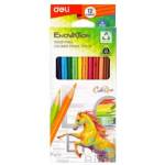  Цветни моливи 12цв. Deli Enovation 113-12 триъгълно тяло