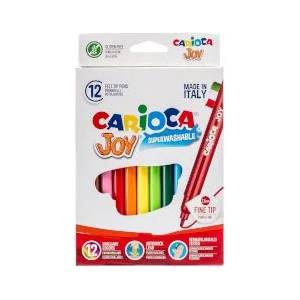 CARIOCA Флумастери комплект 12 цвята