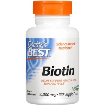 Image 1 of Doctor's Best Biotin 10000 mcg [120 капсули]