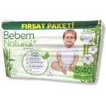  BEBEM бебешки пелени, Natural, Номер 5, 11-18кг, 40 броя