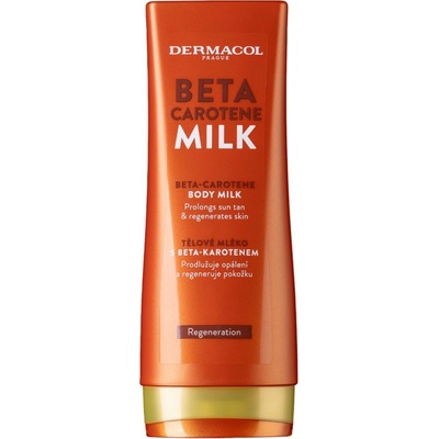 Dermacol Sun telové mlieko s beta-karoténom na predĺženie opálenia 200 ml