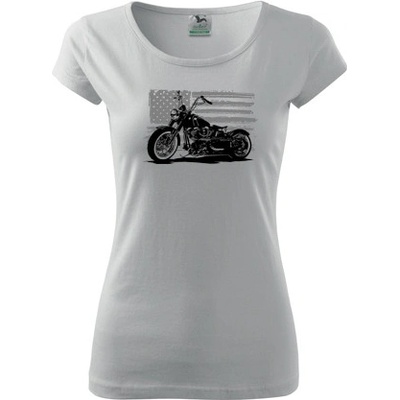 Dámske tričko s moto motívom 130 Chopper