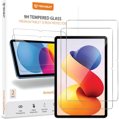 Techsuit Стъклен протектор за Xiaomi Redmi Pad 2 Pro - Techsuit ArmorGlass CrystalHD (2 броя) - Прозрачен