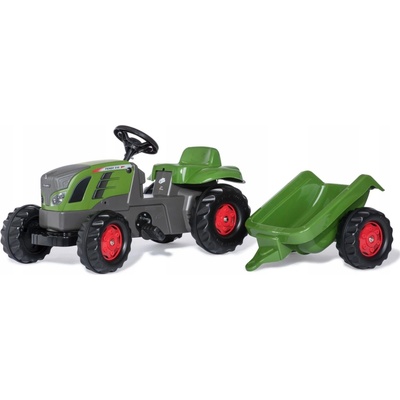Rolly Toys FENDT Rolly Toys Kid Veľký šliapací traktor s prívesom