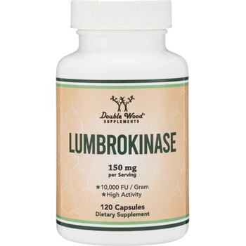 Image 1 of Double Wood Supplements Lumbrokinase 150 mg [120 капсули]