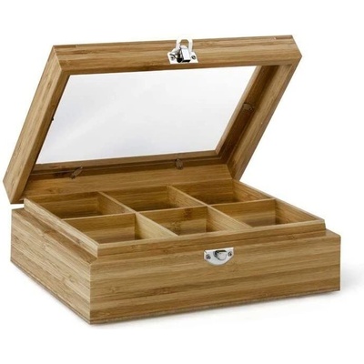 Bredemaijer Group Bredemeijer Бамбукова кутия за чай с 6 отделения (br-006bn)