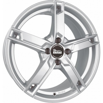 MAM W4 7x17 5x100 ET35 silver