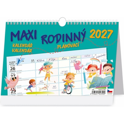 HELMA 365 MAXI RODINNÝ plánovací 2027