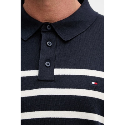 Tommy Hilfiger Тениска с яка мъжка от памук (MW0MW37396)