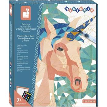 Janod Atelier Комплект Maxi Рисуване по номера Фантастични животни