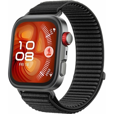 Drakero Nylonový řemínek černý pro Huawei Watch Fit 3, 4 a 4 Pro 10494 – Zbozi.Blesk.cz