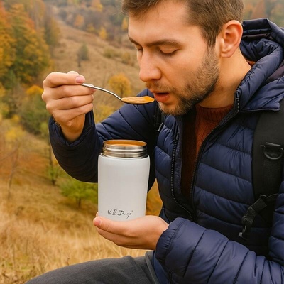 Vialli Design Fuori Termoska na jídlo bílá 500 ml