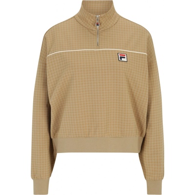 Fila dámská mikina Liebau Aop Half Zip KAŠTANOVÁ