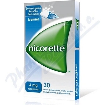 Nicorette Icemint Gum 4 mg gum.med.105 x 4 mg