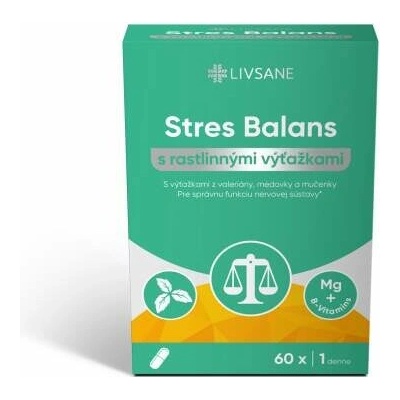 Livsane Stres balans 60 kapsúl