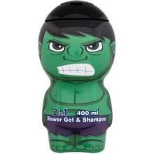 Marvel Avengers Hulk 2in1 Shower Gel & Shampoo 2D sprchový gel 400 ml