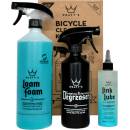PEATY'S GIFT PACK - WASH DEGREASE LUBRICATE DRY