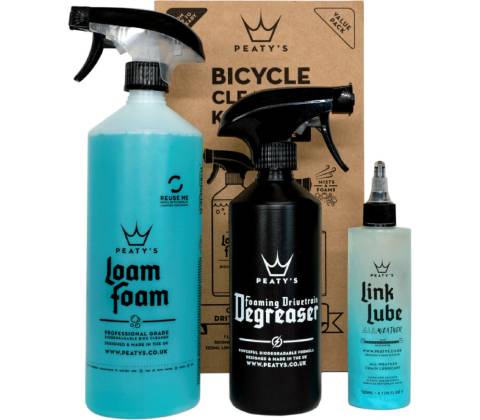 PEATY'S GIFT PACK - WASH DEGREASE LUBRICATE DRY