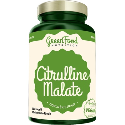 GreenFood Nutrition Citruline Malate 120 kapslí