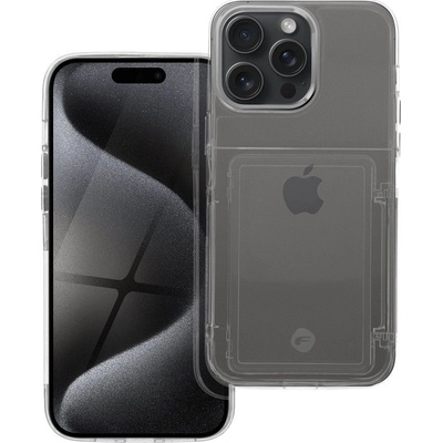 Forcell F-Protect Crystal Pocket Case iPhone 15 Pro Max Priesvitný