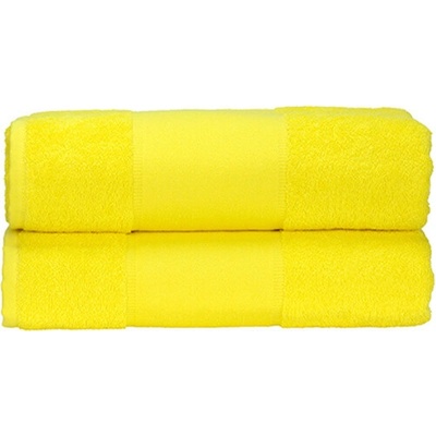 Artg Print me športový uterák 30 x 30 cm bright yellow