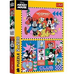 Trefl Disney пъзел 2 x 200 части Време с приятели (13319)