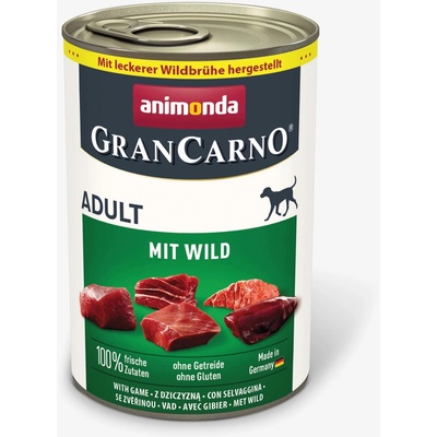Animonda Gran Carno Adult hovädzie a divina 6 x 400 g