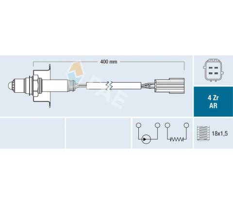 Lambda sonda FAE 75613