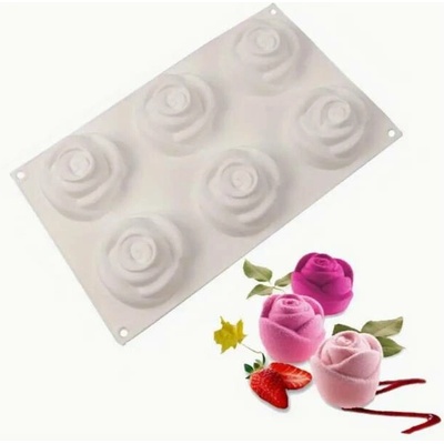 Silicolove forma na mousse dezert růže 5,5x5,8cm