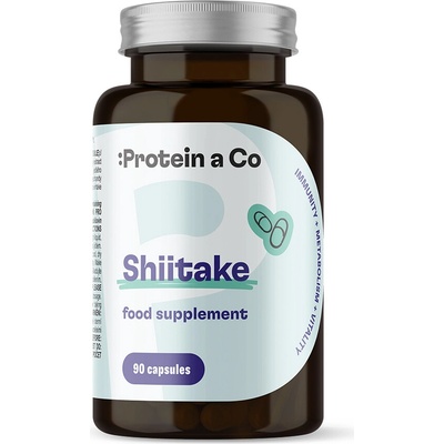 ProteinaCo Shiitake extrakt 25% polysacharidov 90 kapsúl