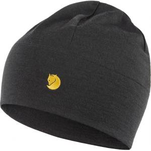 Fjällräven Зимна шапка (beanie) Fjällräven Bergtagen Merino Beanie - Black - размер L/XL (904-6764-0112)