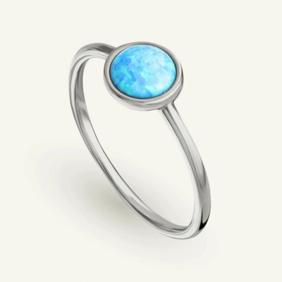 SilveAmo Stříbrný prsten Oceán KK2OPG1184